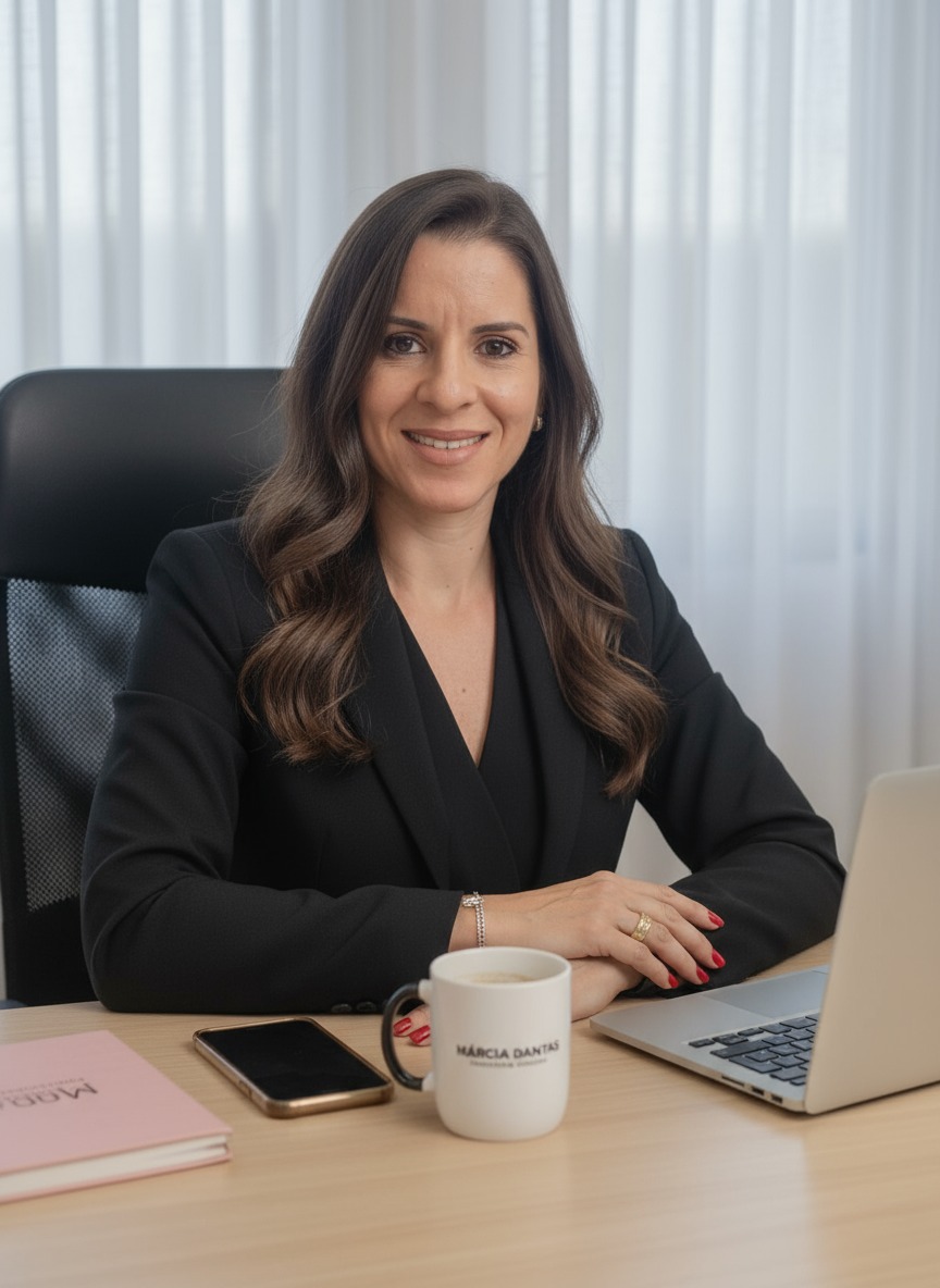Marcia Dantas, corretora de planos de saúde empresarial